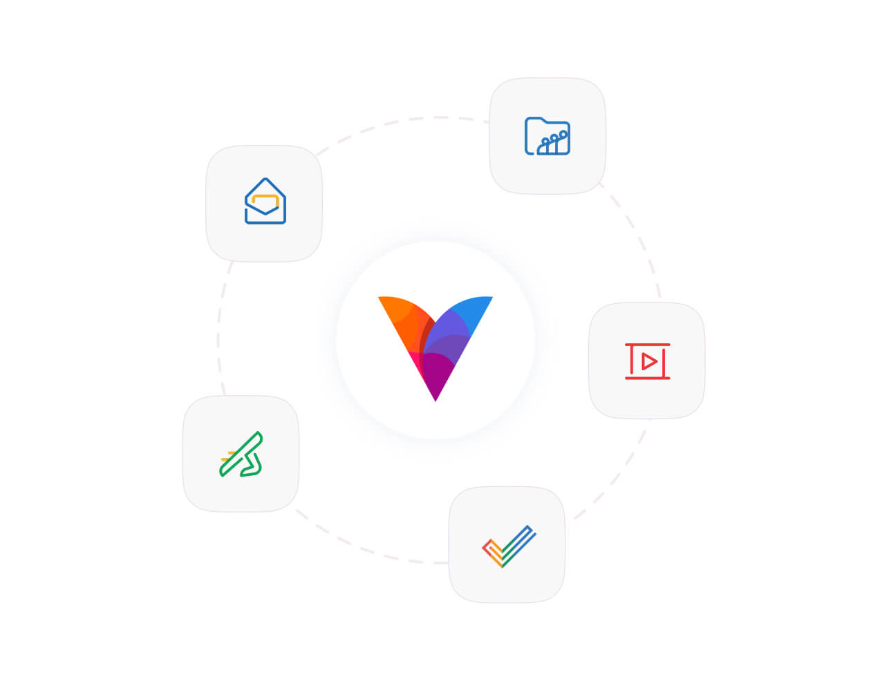 Vani integrated with Zoho apps