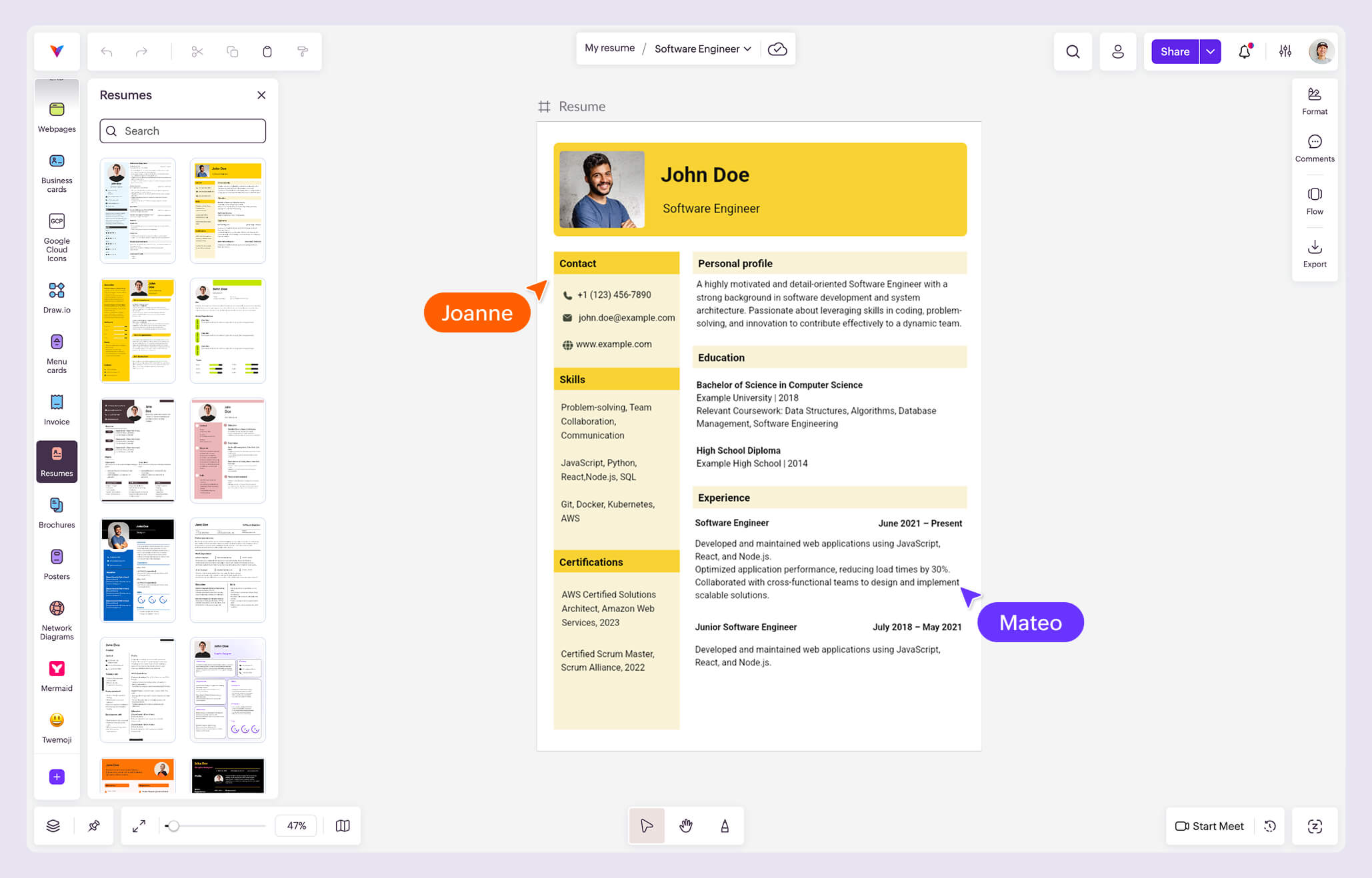 Vani Resume Kit